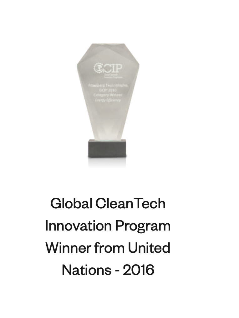 Global CleanTech Innovation Program Award 2016