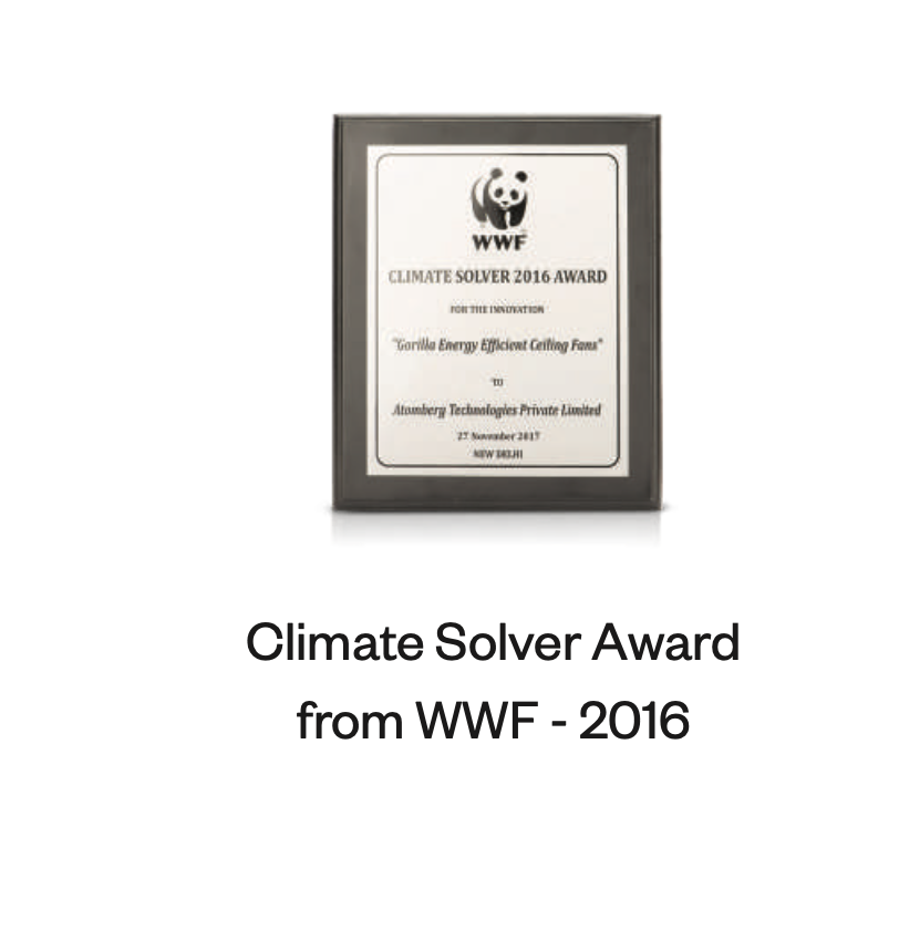 WWF Climate Solver Award 2016