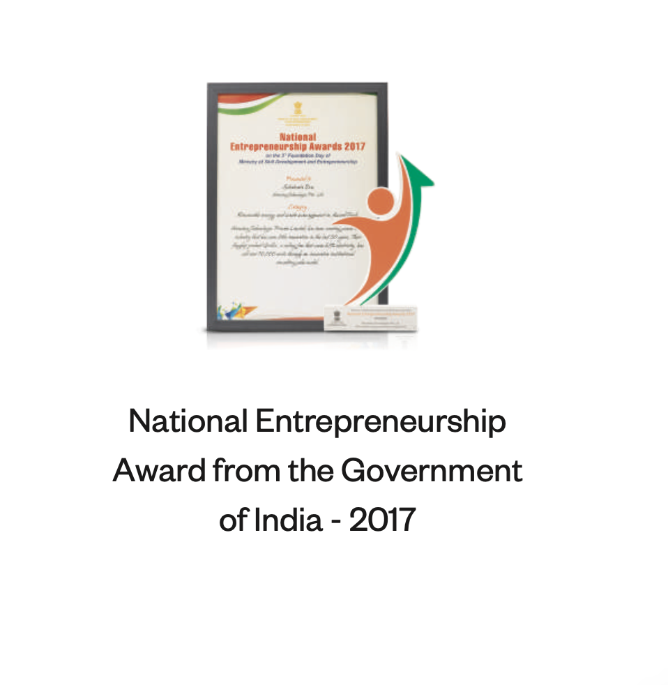 National Entrepreneurship Award 2017