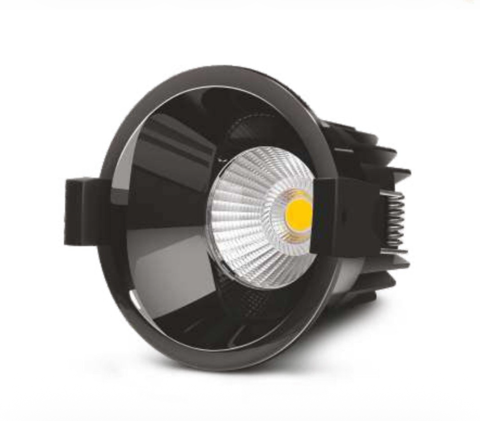 Wipro 7W Alpha Trimless Black COB